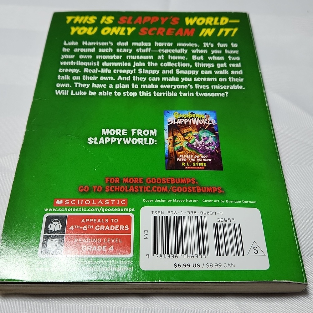 Goosebumps SlappyWorld: I Am Slappy's Evil Twin Book - Picture 5 of 6